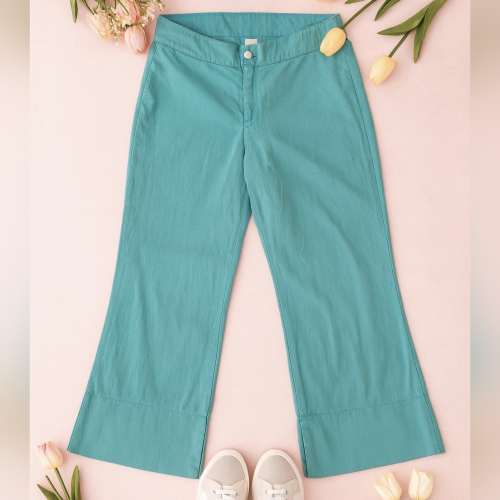 Guess Jeans Aqua Wide-Leg Trousers